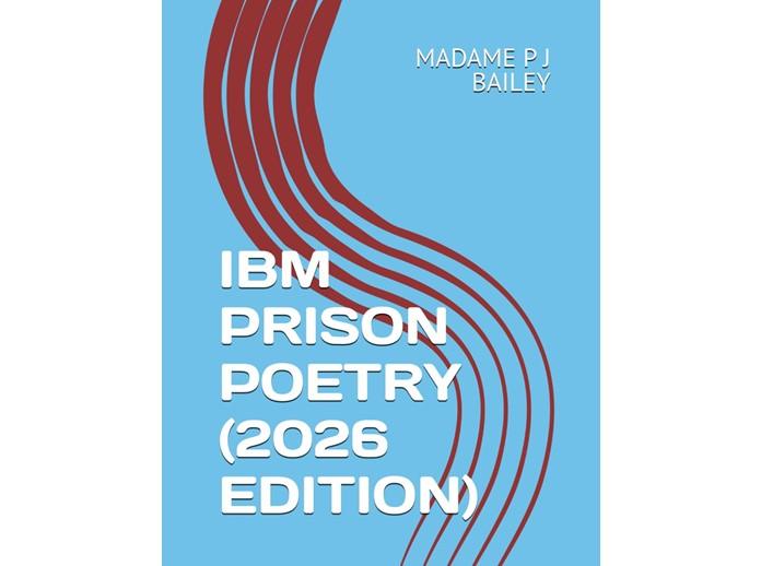 FRONT COVER OF IBM PRISON POETRY - 2026 EDITION